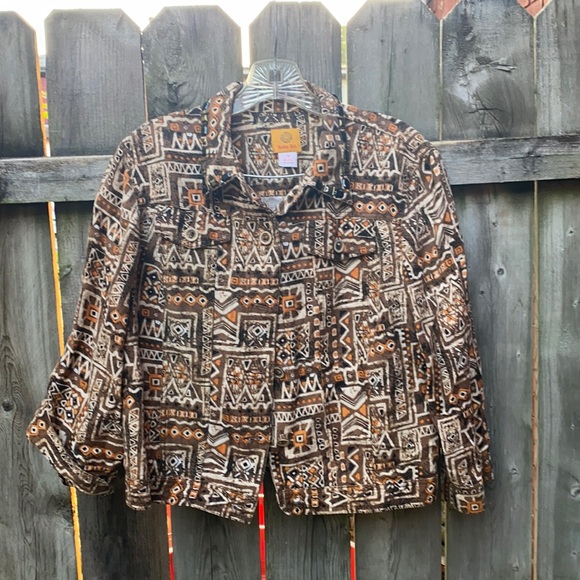 Ruby Rd. Tops - Ruby Rd. Button button top sz. 12 petite